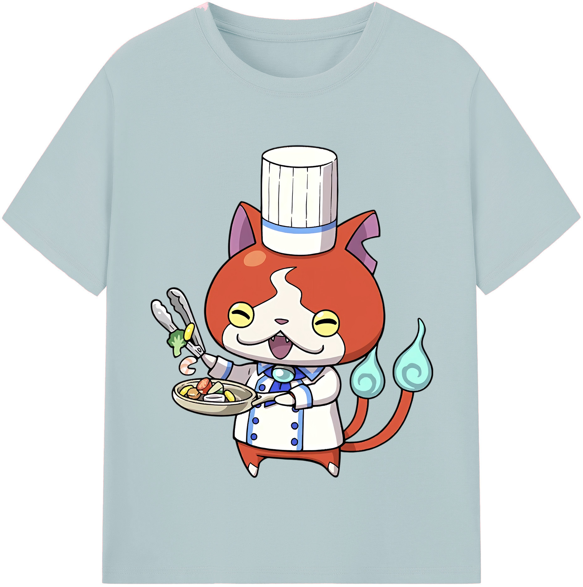（画像用） 妖怪ウォッチ Yo-kai Watch 綿100％半袖Tシャツ（フロントプリント）